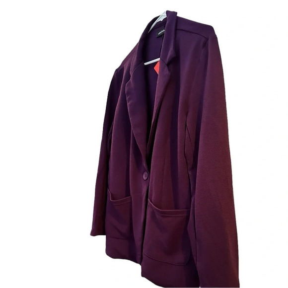 NWT MINTLIMIT Casual Long Sleeve Button Front Stretchy Cardigan Blazer - Picture 2 of 3